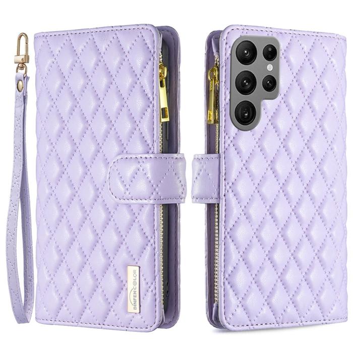 Bild 1, Samsung Galaxy S25 Ultra Fodral Diamond Multifunktionell Lila