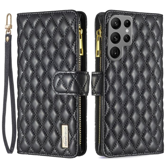 Bild 1, Samsung Galaxy S25 Ultra Fodral Diamond Multifunktionell Svart