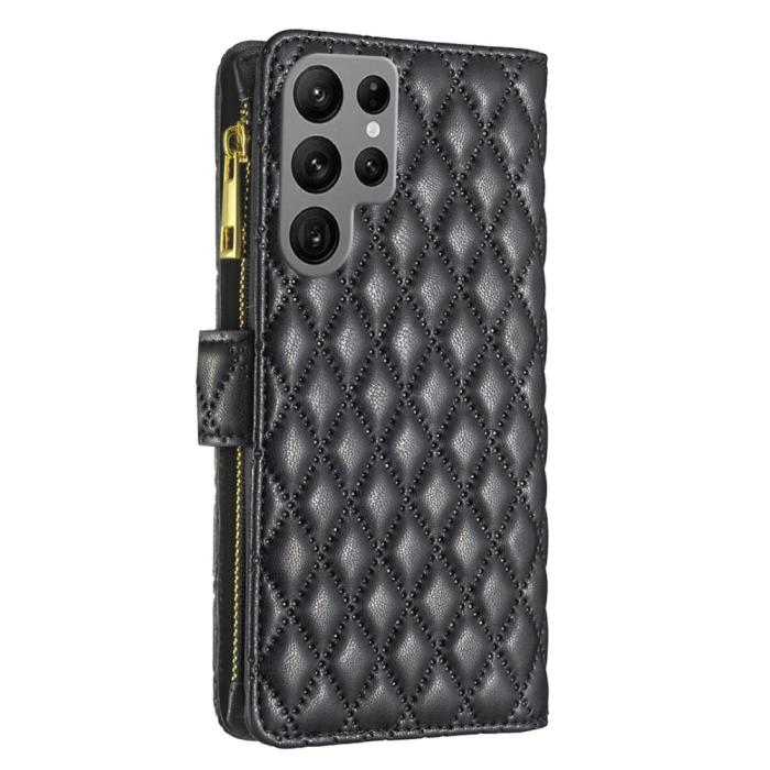 Bild 6, Samsung Galaxy S25 Ultra Fodral Diamond Multifunktionell Svart
