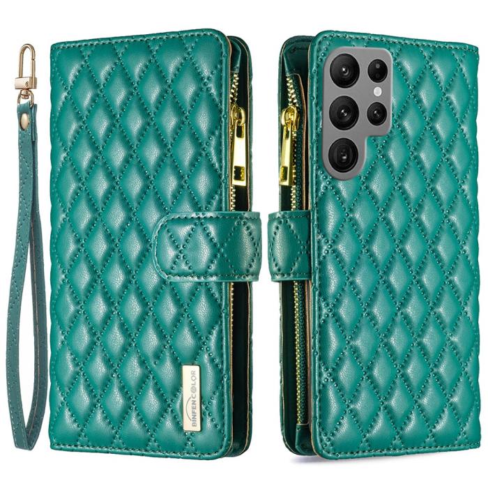 Bild 1, Samsung Galaxy S25 Ultra Fodral Diamond Multifunktionell Grön