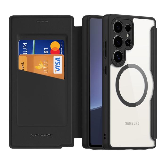 Bild 2, DUX DUCIS Galaxy S25 Ultra Fodral MagSafe Skin X Pro Svart