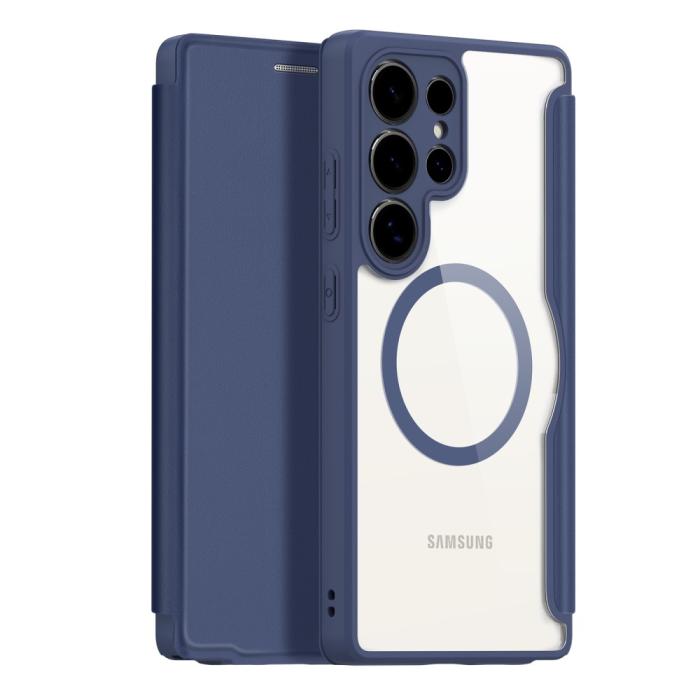 Bild 1, DUX DUCIS Galaxy S25 Ultra Fodral MagSafe Skin X Pro Blå