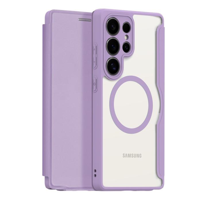 Bild 1, DUX DUCIS Galaxy S25 Ultra Fodral MagSafe Skin X Pro Lila