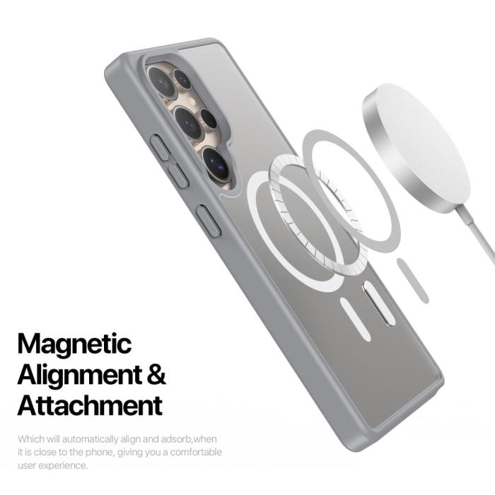 Bild 6, DUX DUCIS Galaxy S25 Ultra Skal MagSafe Yind Series Grå