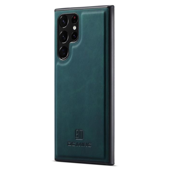 Bild 1, DG.MING Samsung Galaxy S25 Ultra Skal Läderbelagt Grön