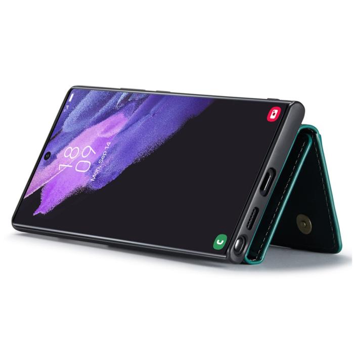 Bild 3, DG.MING Galaxy S25 Ultra Skal Med Magnetisk Plånbok Grön