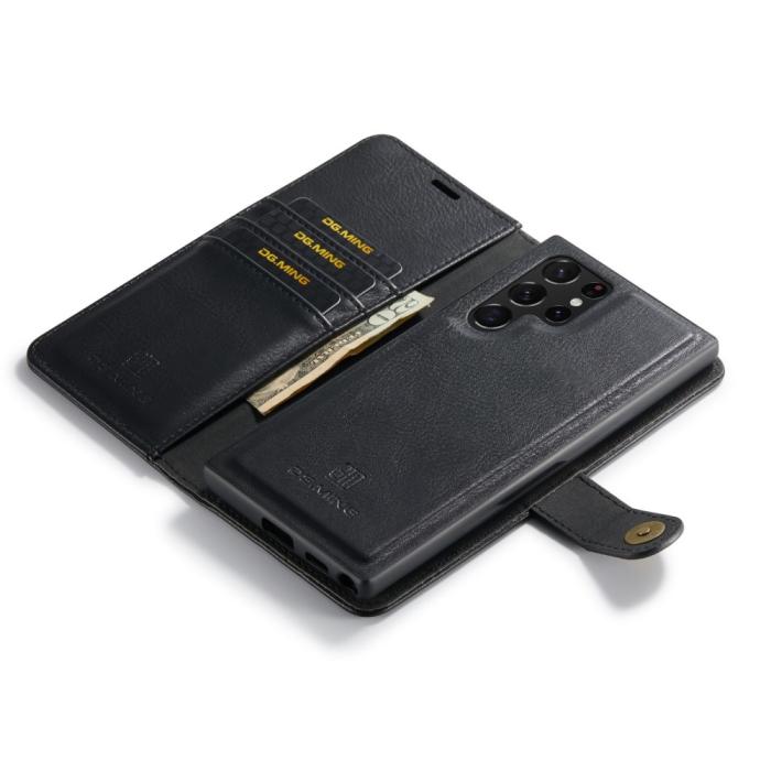 Bild 4, DG.MING Galaxy S25 Ultra 2in1 Magnet Fodral / Skal Svart