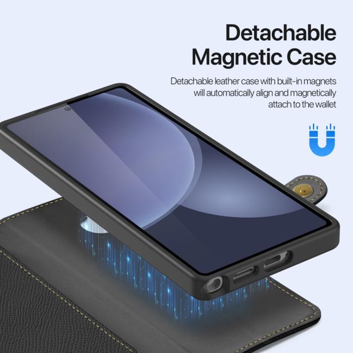 Bild 5, DUX DUCIS Galaxy S25 Ultra 2in1 Magnet Fodral Lawa Series
