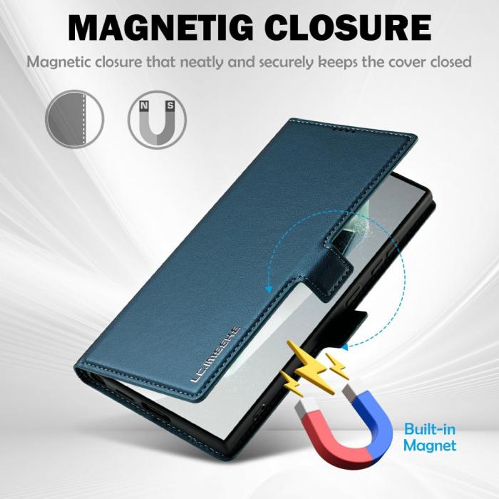 Bild 4, LC.IMEEKE Galaxy S25 Ultra Fodral Med Magnetisk Stängning