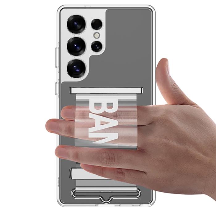 Bild 4, GKK Samsung Galaxy S25 Ultra Skal Med Strap Transparent