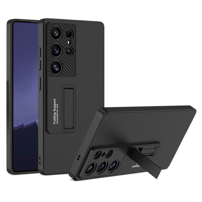 Bild 1, GKK Samsung Galaxy S25 Ultra Skal Kickstand Slim Svart
