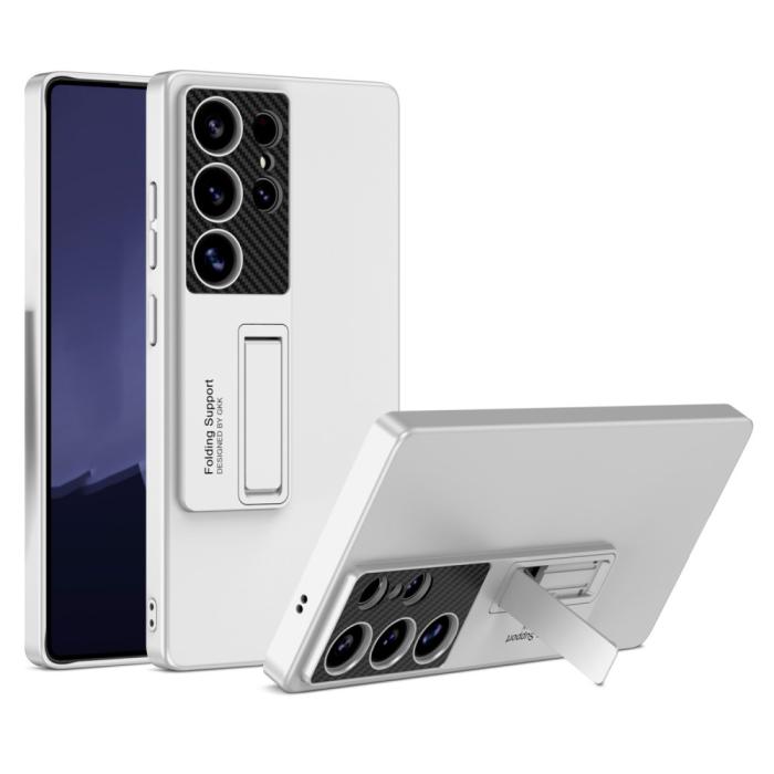 Bild 1, GKK Samsung Galaxy S25 Ultra Skal Kickstand Slim Silver