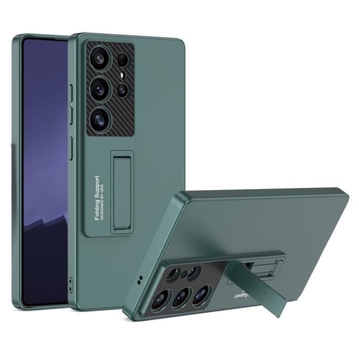 Bild 1, GKK Samsung Galaxy S25 Ultra Skal Kickstand Slim Grön