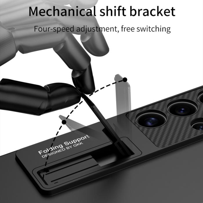 Bild 2, GKK Samsung Galaxy S25 Ultra Skal Kickstand Slim Grön