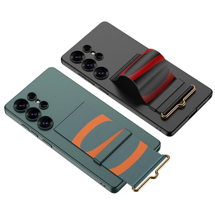 Bild 4, GKK Galaxy S25 Ultra Skal Med Strap Hybrid Titanium Grey