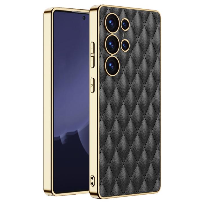 Bild 1, GKK Samsung Galaxy S25 Ultra Skal Diamond Hybrid Läder Svart