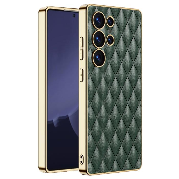 Bild 1, GKK Samsung Galaxy S25 Ultra Skal Diamond Hybrid Läder Grön