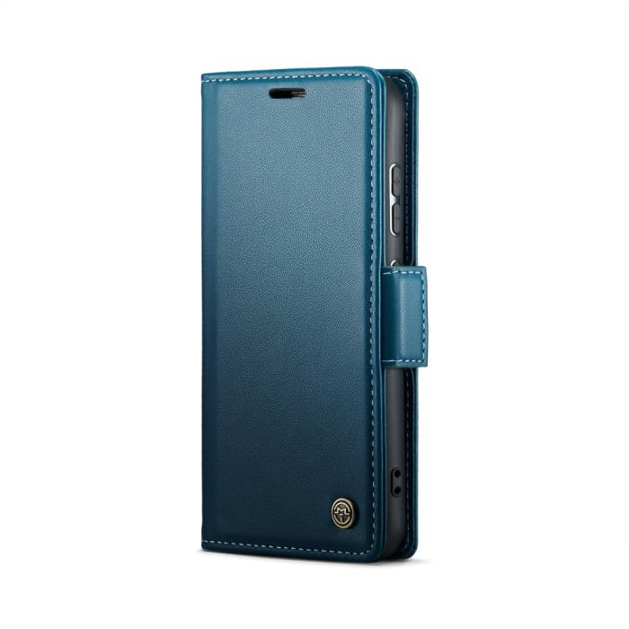Bild 2, CASEME Galaxy S25 Ultra Fodral RFID Slim Läder Blå