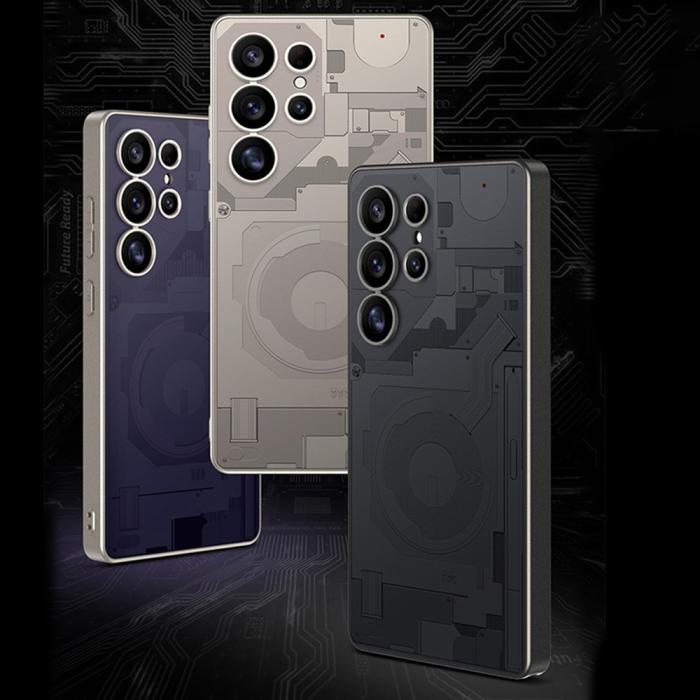 Bild 5, GKK Samsung Galaxy S25 Ultra Skal Circuit Titanium Grey