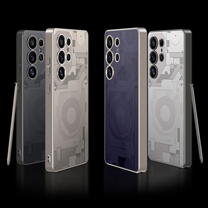 Bild 6, GKK Samsung Galaxy S25 Ultra Skal Circuit Titanium Grey