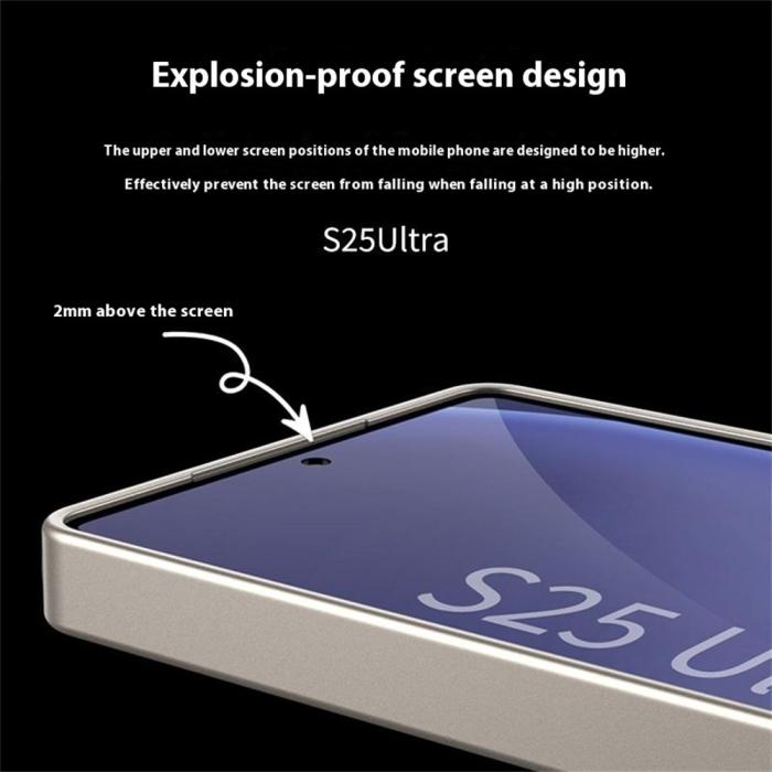 Bild 3, GKK Samsung Galaxy S25 Ultra Skal Skin Touch Titanium Grey
