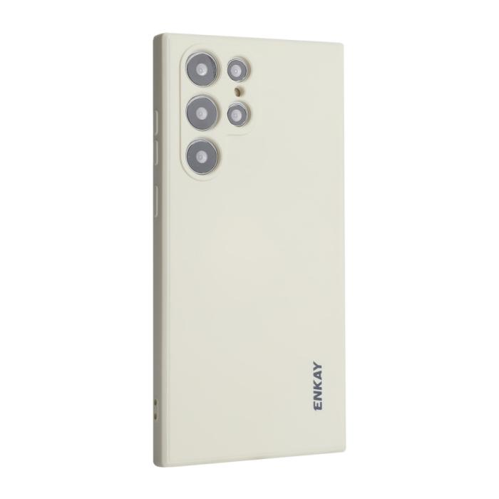 Bild 1, ENKAY Samsung Galaxy S25 Ultra Skal Silikon Beige