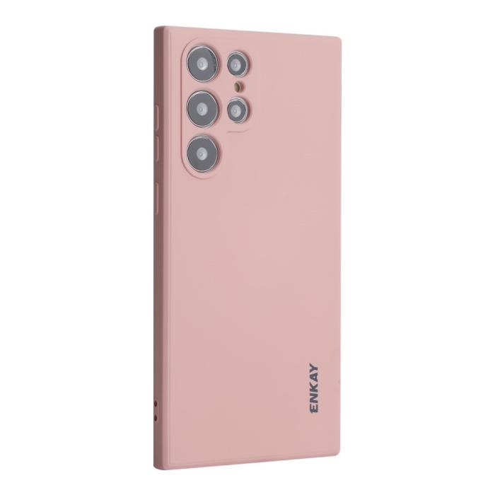 Bild 1, ENKAY Samsung Galaxy S25 Ultra Skal Silikon Rosa