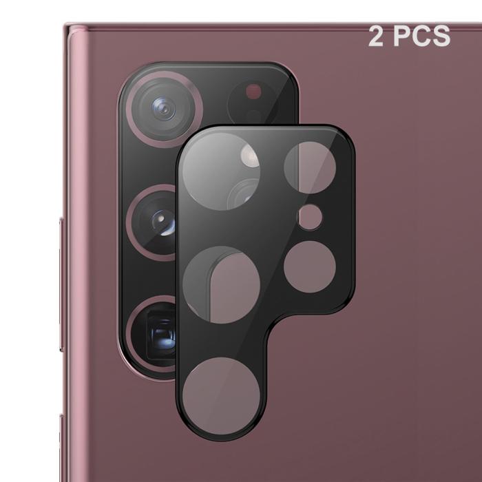 Bild 1, ENKAY Samsung Galaxy S25 Ultra Linsskydd Härdat Glas Svart