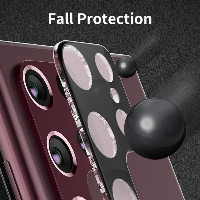 Bild 3, ENKAY Samsung Galaxy S25 Ultra Linsskydd Härdat Glas Svart