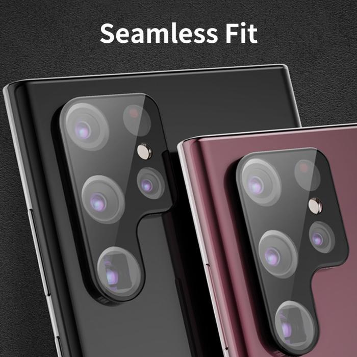 Bild 4, ENKAY Samsung Galaxy S25 Ultra Linsskydd Härdat Glas Svart