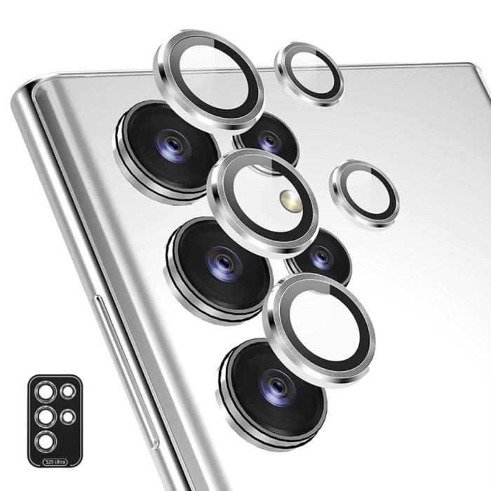 Bild 1, ENKAY Samsung Galaxy S25 Ultra Linsskydd Silver
