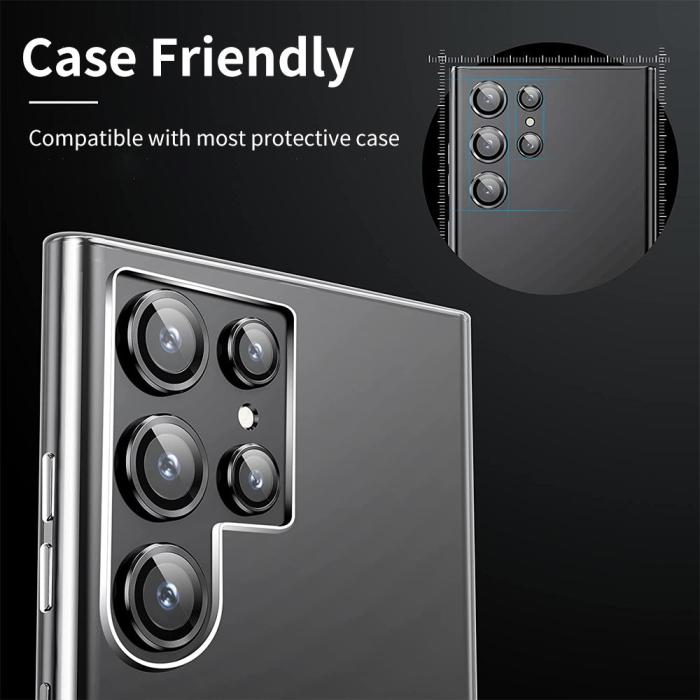 Bild 4, ENKAY Samsung Galaxy S25 Ultra Linsskydd Silver