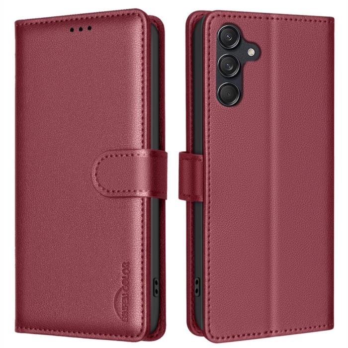 Bild 1, Samsung Galaxy A16 / A26 5G Fodral RFID Läder Röd