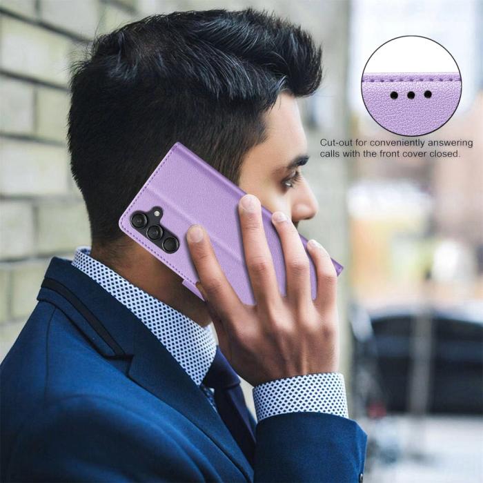 Bild 4, Samsung Galaxy A16 / A26 5G Fodral RFID Läder Lila