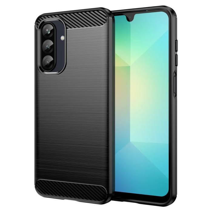 Bild 1, Samsung Galaxy A16 / A26 5G Skal Kolfiber Textur Svart