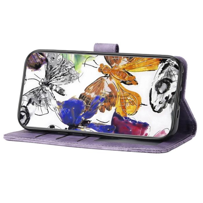 Bild 3, Samsung Galaxy A16 / A26 5G Fodral Fjärilar Lila