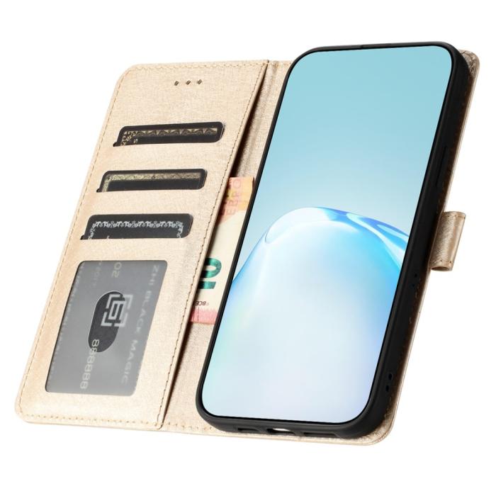 Bild 3, Samsung Galaxy A16 / A26 5G Fodral Med Snodd Guld
