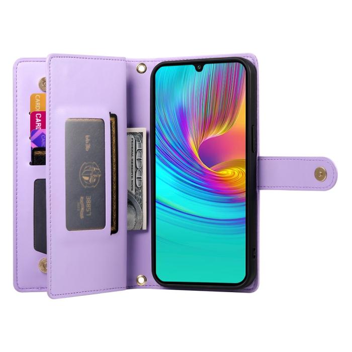 Bild 2, Samsung Galaxy A16 / A26 5G Fodral Med Kortfack Lila