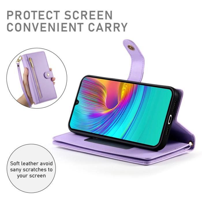 Bild 3, Samsung Galaxy A16 / A26 5G Fodral Med Kortfack Lila