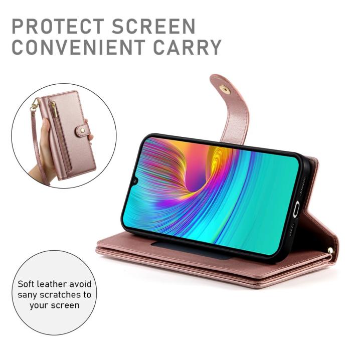 Bild 3, Samsung Galaxy A16 / A26 5G Fodral Med Kortfack Roséguld