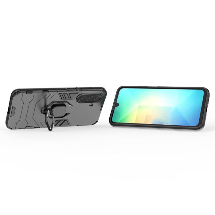 Bild 2, Samsung Galaxy A16 / A26 5G Skal Hybrid Ring Armor Svart