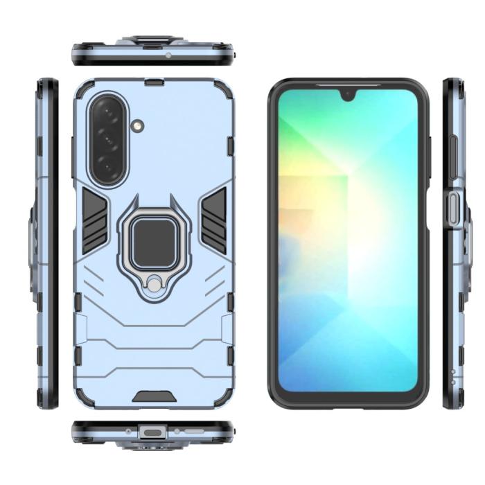 Bild 5, Samsung Galaxy A16 / A26 5G Skal Hybrid Ring Armor Blå