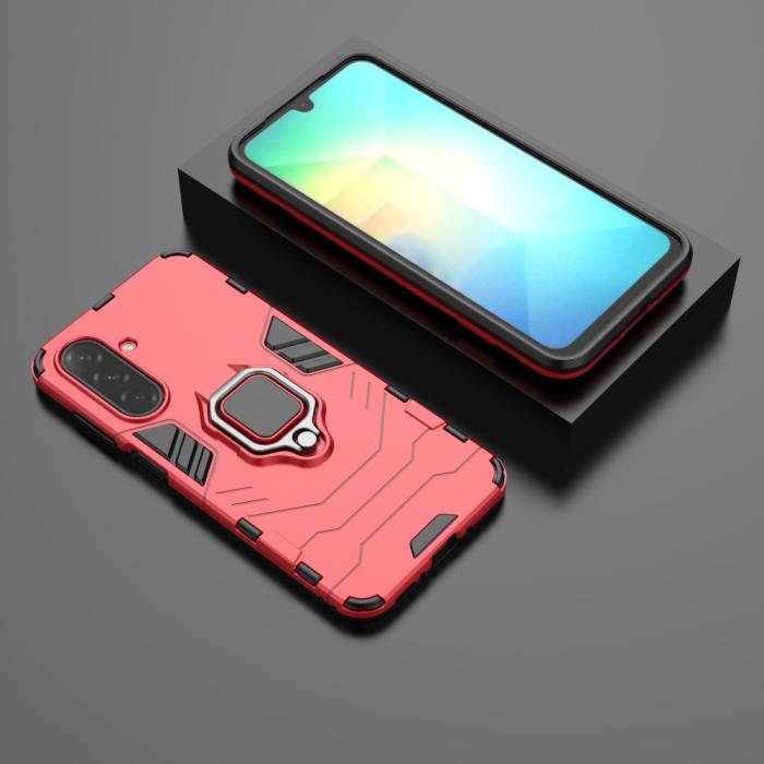 Bild 6, Samsung Galaxy A16 / A26 5G Skal Hybrid Ring Armor Röd