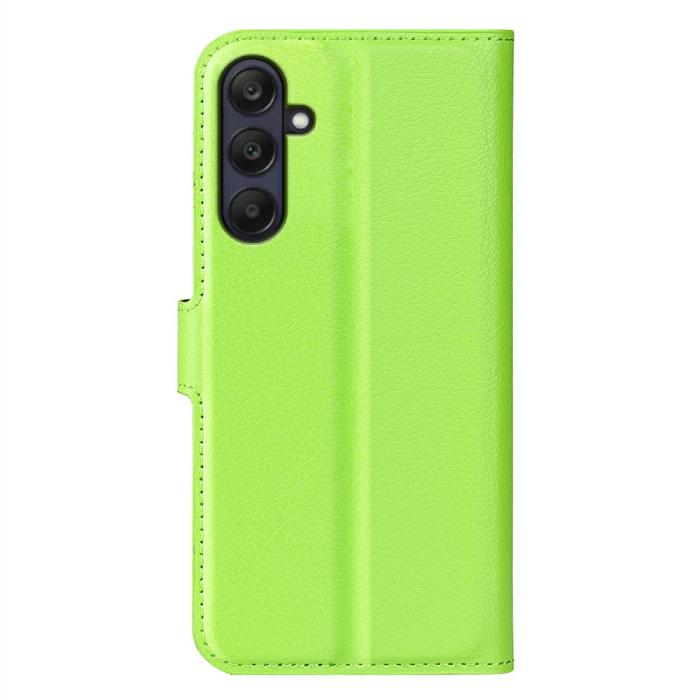 Bild 6, Samsung Galaxy A16 / A26 5G Fodral Litchi Läder Textur Grön