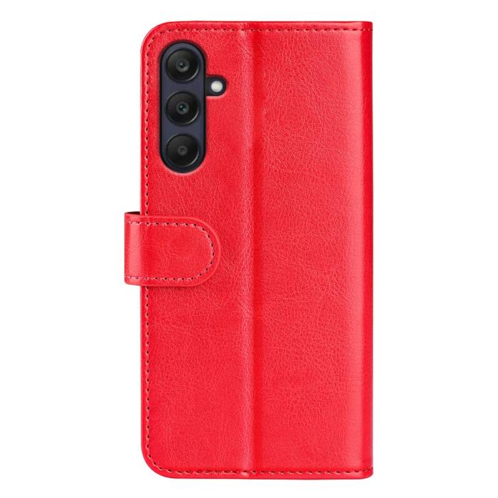 Bild 6, Samsung Galaxy A26 5G Fodral Crazy Horse Läder Röd