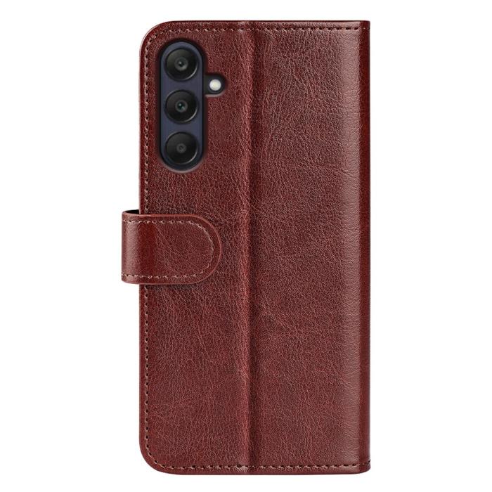 Bild 6, Samsung Galaxy A26 5G Fodral Crazy Horse Läder Brun
