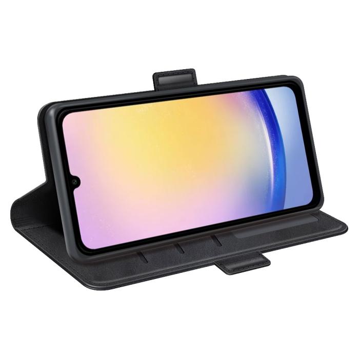 Bild 3, Samsung Galaxy A16 / A26 5G Plånboksfodral Läder Svart