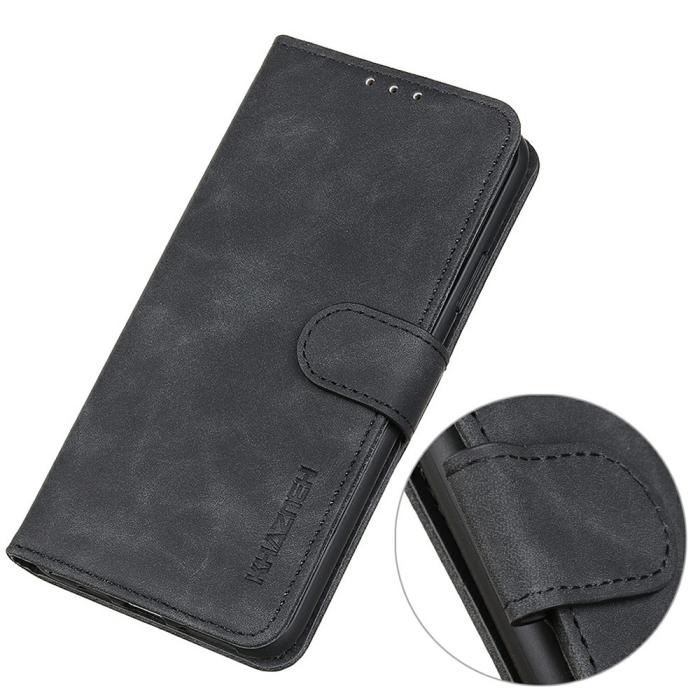 Bild 4, KHAZNEH Samsung Galaxy A16 / A26 5G Fodral Retro Läder Svart