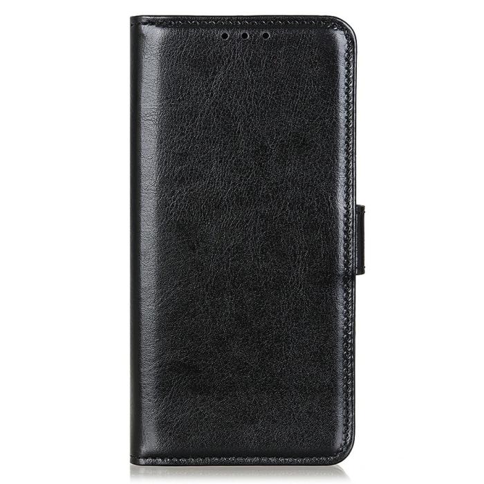 Bild 5, Samsung Galaxy A16 / A26 5G Fodral Crazy Horse Läder Svart