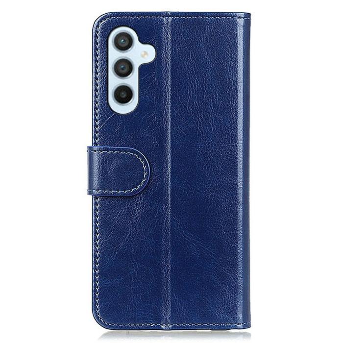 Bild 6, Samsung Galaxy A16 / A26 5G Fodral Crazy Horse Läder Blå